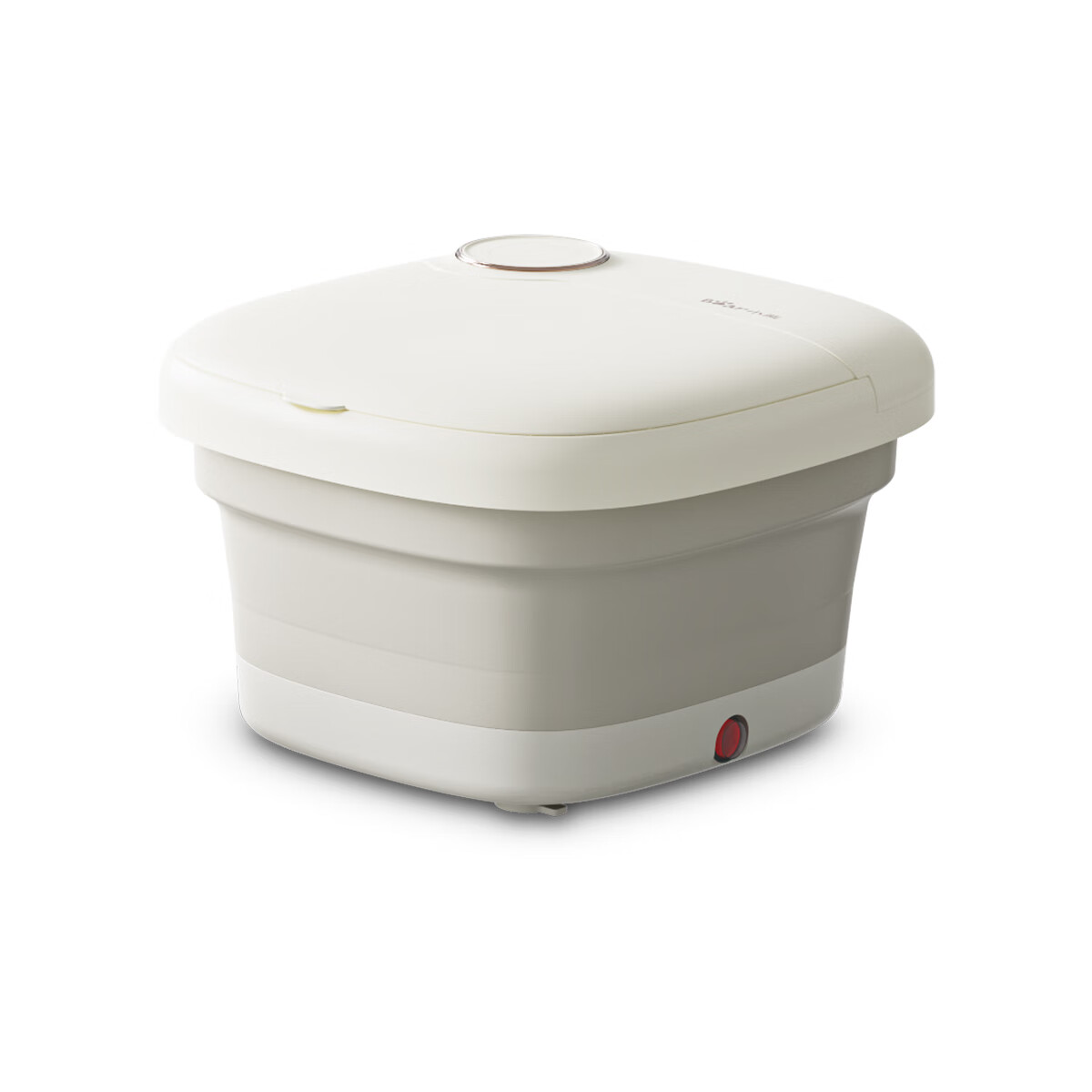 小熊(Bear)硅胶折叠足浴盆 滚轮按摩 红光暖足智能恒温 水电分离 ZYP-F05Y1