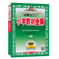 2019薛金星小学教材全解六年级上册语文教材全解 人教版RJ小学生6年级课本同步讲解训练习解读析