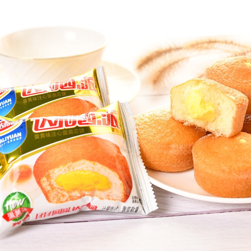 达利园派蛋黄派注心散装早餐代餐蛋糕点心饱腹面包零食