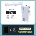 乌龟龟缸鱼缸雨淋式养鱼过滤器免换水内置三合一净水低水位循环泵 默认尺寸 白色款5W350L/H
