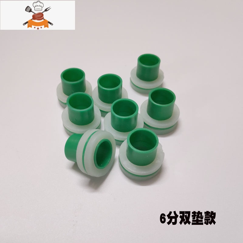 敬平代替生料带堵漏内牙垫密封圈角阀龙头内丝胶垫ppr免生料带胶垫4分 普通款50个高清大图