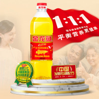 金龙鱼黄金比例食用调和油900ml/瓶便携厨房小瓶装烹饪食用油小瓶食用调和油黄金比例1:1:1植物油
