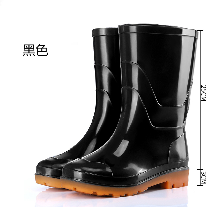 铁迅雨鞋FF15 双 黑色 42码