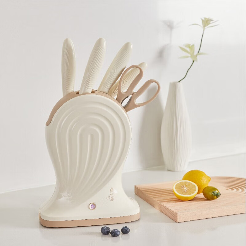 张小泉大师印·点赞智能除菌刀架套装C200031