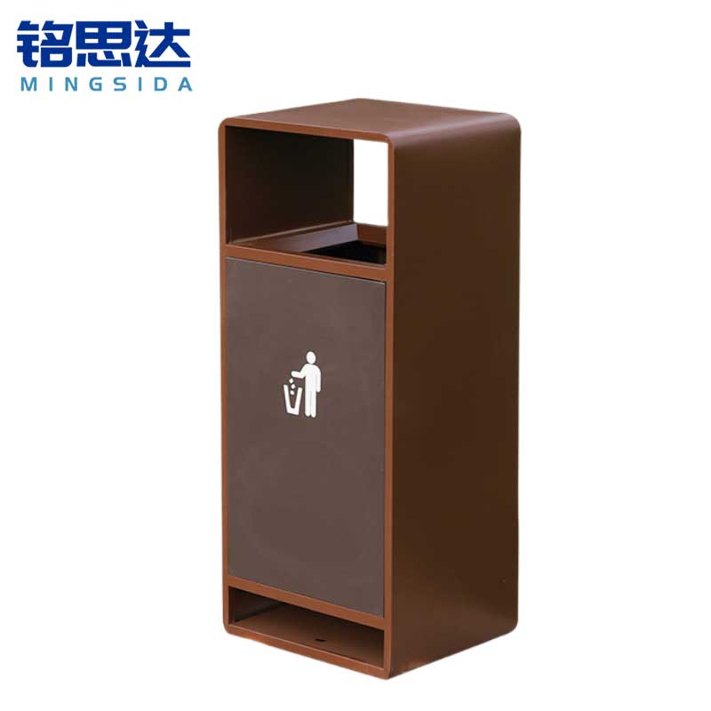 铭思达户外垃圾桶单桶个高清大图