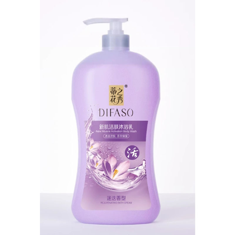 蒂花之秀(DIFASO) 沐浴露补水持久留香滋润保湿家庭装(玫瑰香型)550g高清大图