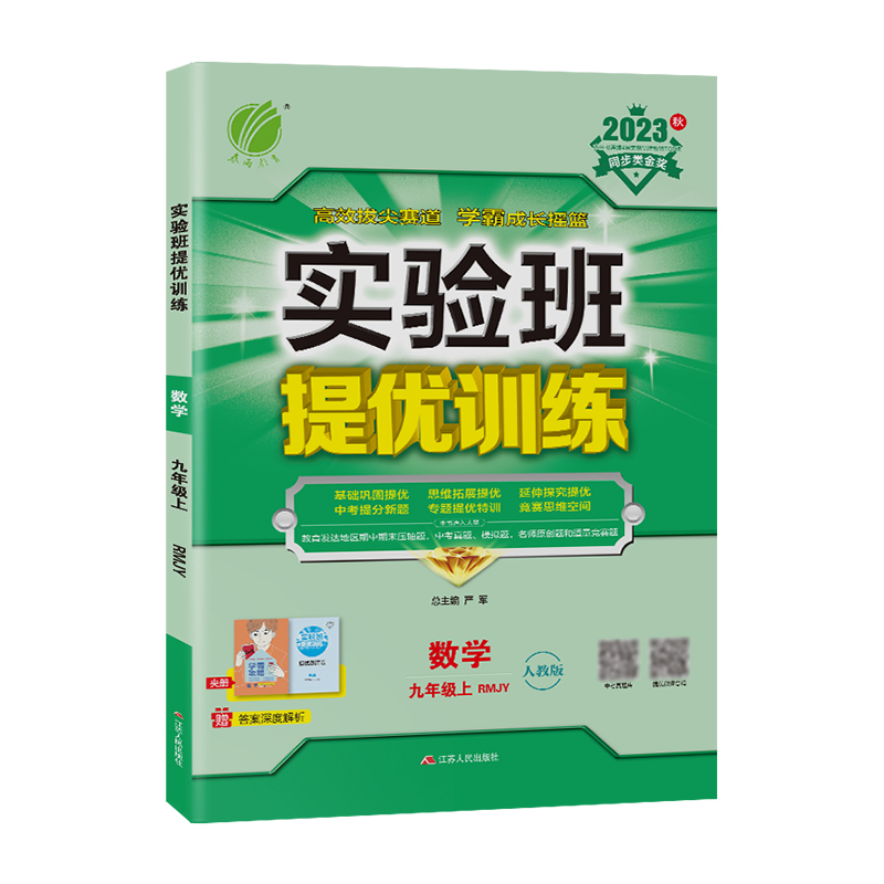 数学 九年级上 [正版]2023秋 实验班提优训练九年级数学上册人教版RJ 初三9年级数学上同步课时作业练习册中考题模拟高清大图