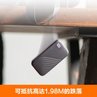 西部数据(WD) 4TB Type-C固态移动硬盘(PSSD) My Passport随行SSD版 深空灰NVMe技术