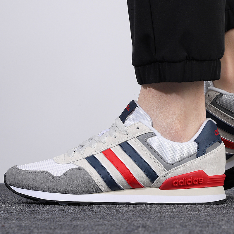 阿迪达斯(adidas)跑步鞋Adidas阿迪达斯官方旗舰男鞋2021夏季新款轻便运动鞋学院风阿甘鞋GZ8598  GZ8594【价格图片品牌报价】-苏宁易购天天尚品运动专营店