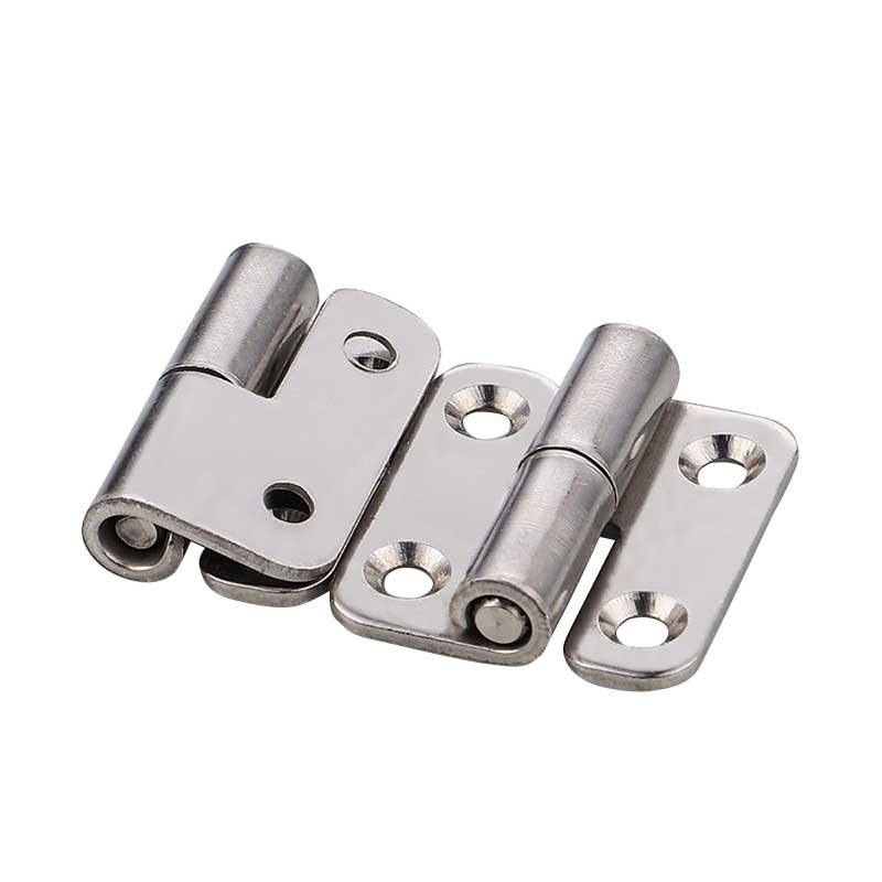 红鲸鱼 不锈钢右脱卸合页 1.5寸高清大图