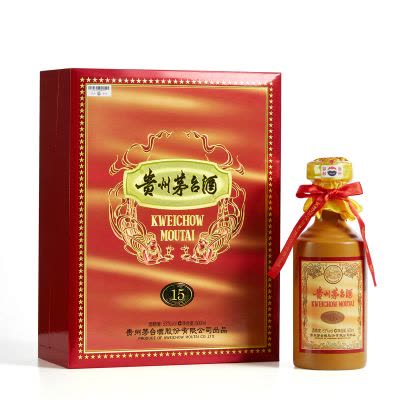 酒别重逢]2021年贵州茅台酒陈酿海外尊享酱香型白酒53度375ml 1瓶