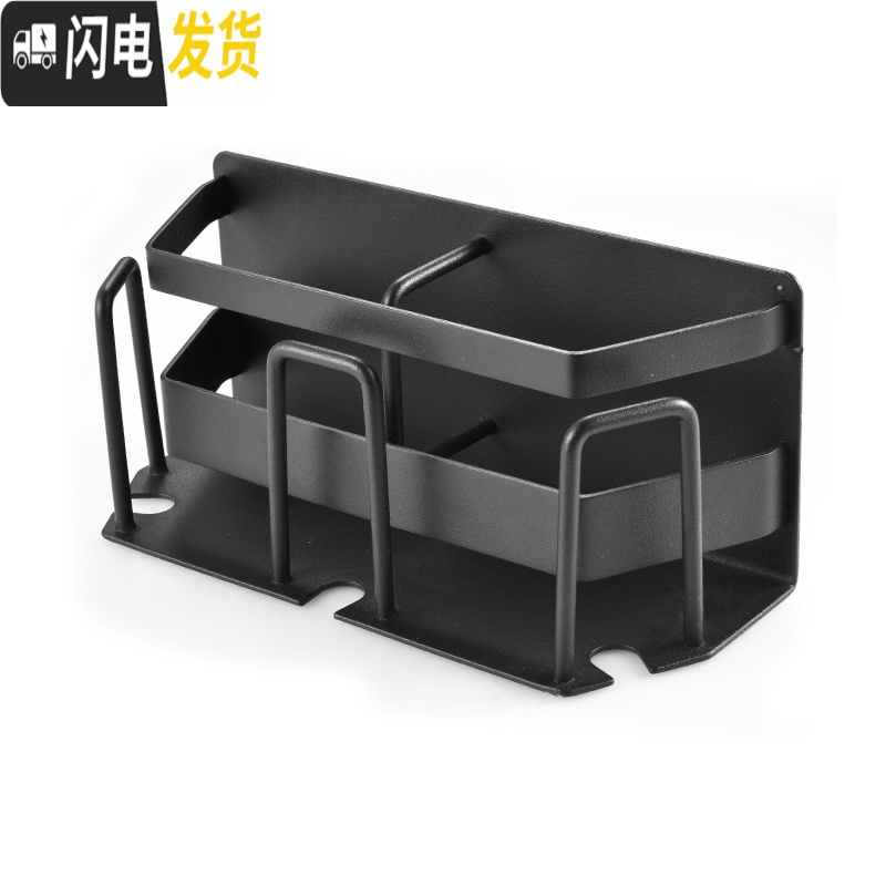 三维工匠不锈钢免打孔牙刷架置物架吸壁式简约创意洗漱口杯座情侣挂牙刷架 剃须刀架
