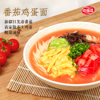 海福盛 方便面 番茄鸡蛋面 非油炸FD冻干面 泡面杯面 70g*6杯装