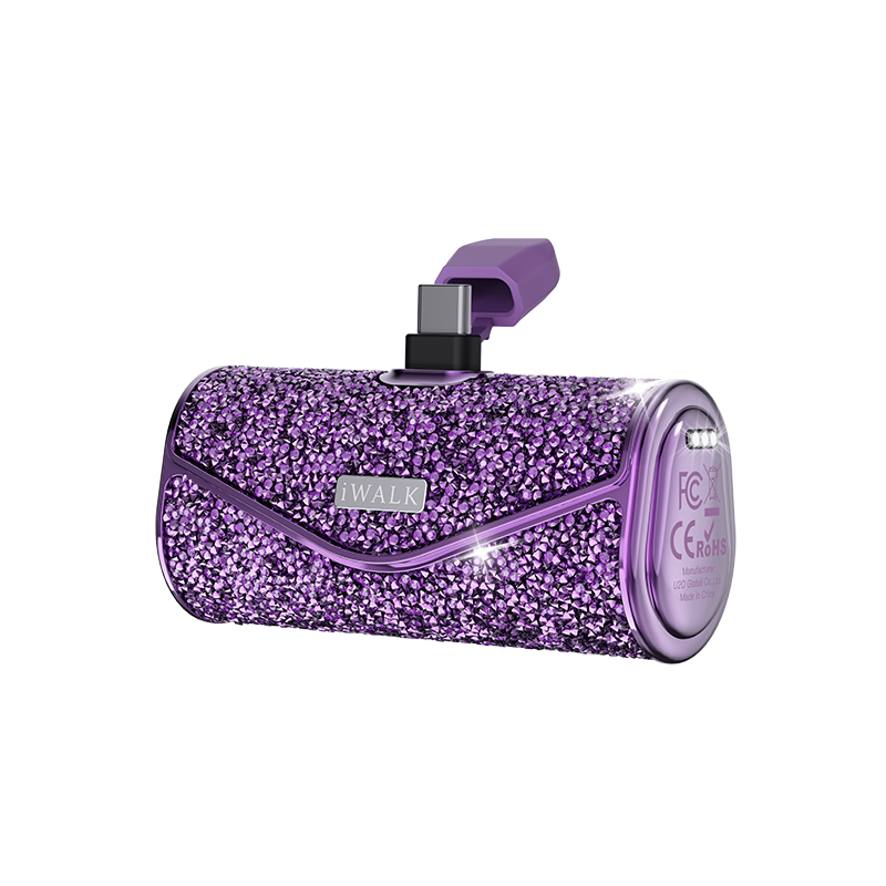 爱沃可/iWALK LPB5000SC 22.5W钻石2代移动电源 紫色