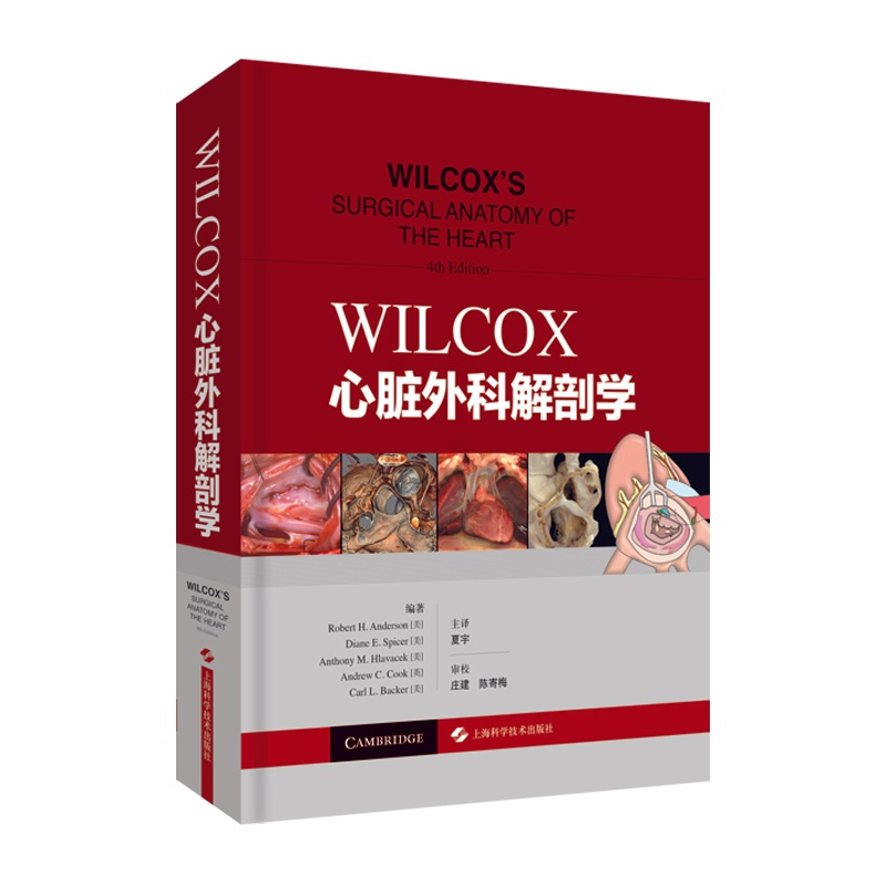 [正版]WILCOX心脏外科解剖学 临床医学 西医 心脏外科解剖类图书中的经典著作 夏宇 译 上海科学技术出版社 978高清大图