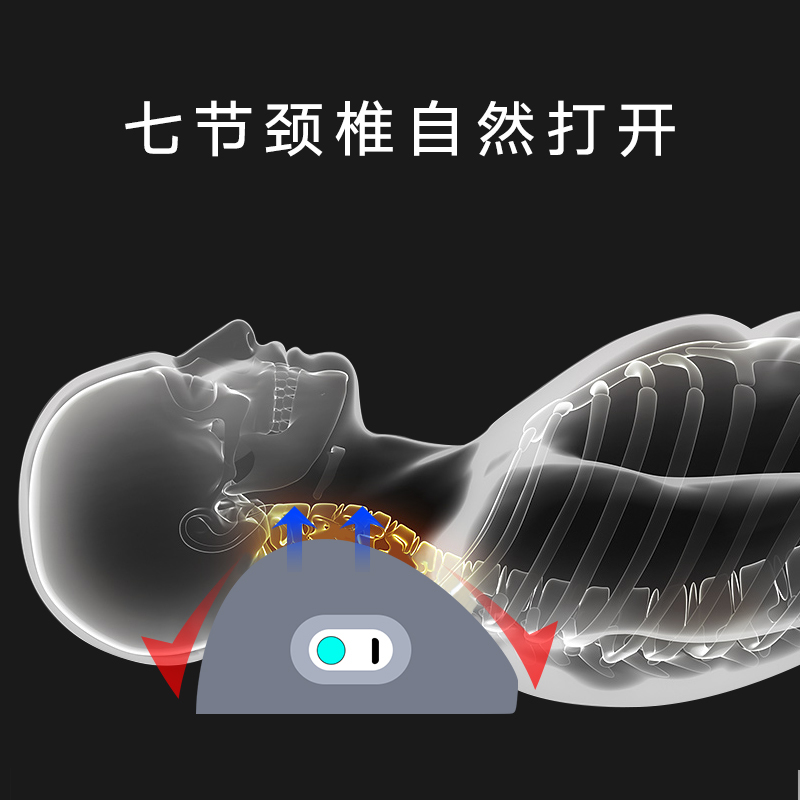 和正(HEZHENG) HZ-JAZ-1 颈椎按摩器 按摩器天然乳胶颗粒便携