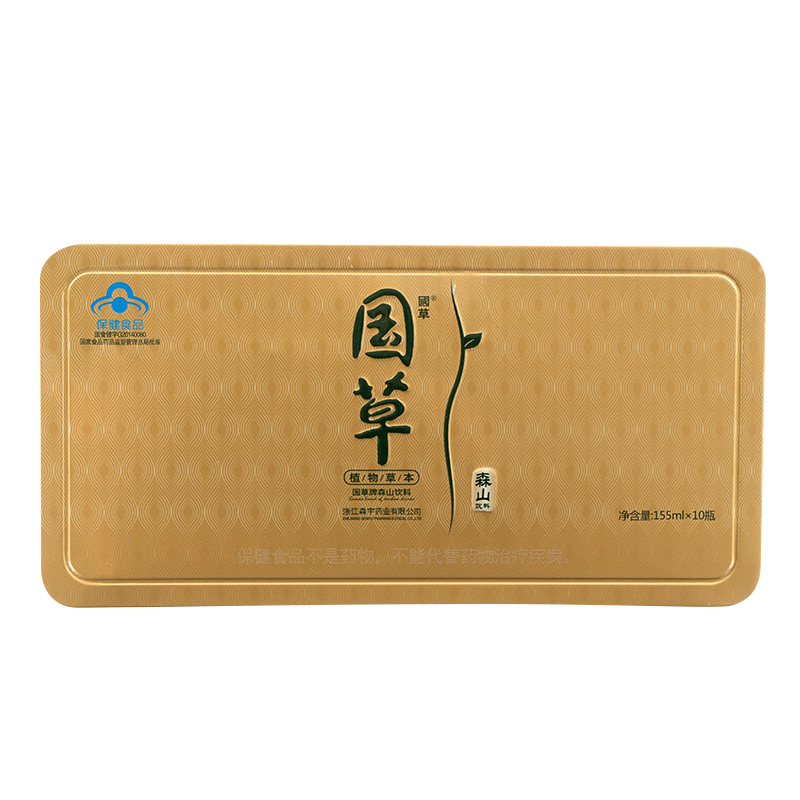 国草牌森山饮料155ml瓶10瓶铁皮石斛饮品参数