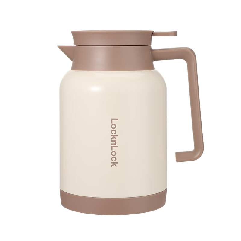 乐扣乐扣(LOCK&LOCK) LHC6805FU 不锈钢保温壶 米色 1.5L 家用 长效保温