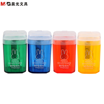 晨光(M&G)FPS91202削笔器 垃圾桶造型卷笔刀 10个装 手动卷笔器 削笔机卷笔刀转笔刀办公文具