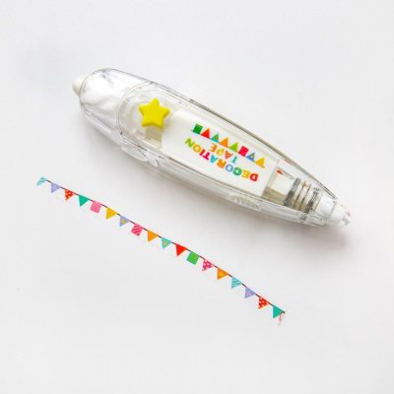 创意花边装饰笔 宝宝幼儿园成长手册素材DIY相册工具配件材料贴画 三维工匠 花边带(嘉年华)高清大图