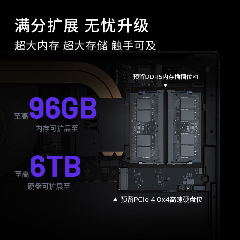 联想(Lenovo)小新14 14英寸轻薄本笔记本电脑(英特尔酷睿标压i5-13420H 24G 512G 16:10大视野 高色域 ) 商务办公学习电脑 卷云灰色高清大图