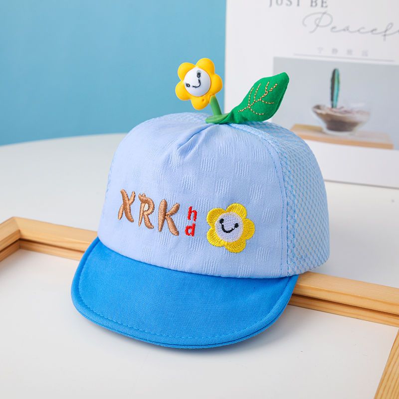 婴儿帽子夏季可爱女宝宝公主渔夫帽春秋遮阳新生幼儿薄款