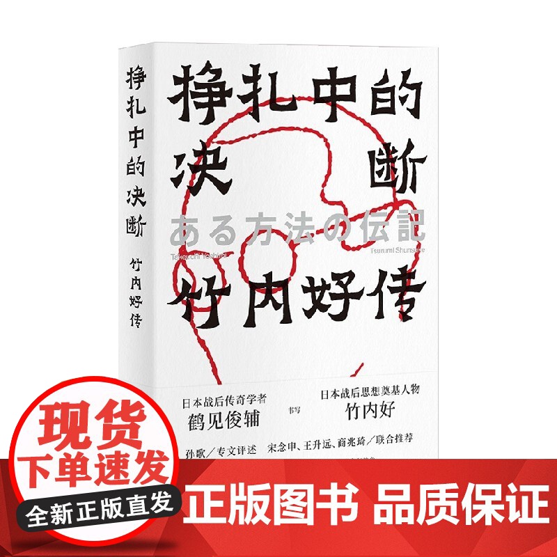 挣扎中的决断 竹内好传 鹤见俊辅 著 哲学高清大图