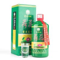 贵州茅台镇 酱闯名洲荷花酒 53度酱香型白酒500*6瓶整箱装
