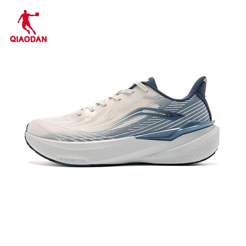 乔丹 跑步鞋男款运动鞋旅游鞋舒适基础跑鞋 透气防滑39-45古瓷白/冰灰蓝 QDB023253210高清大图