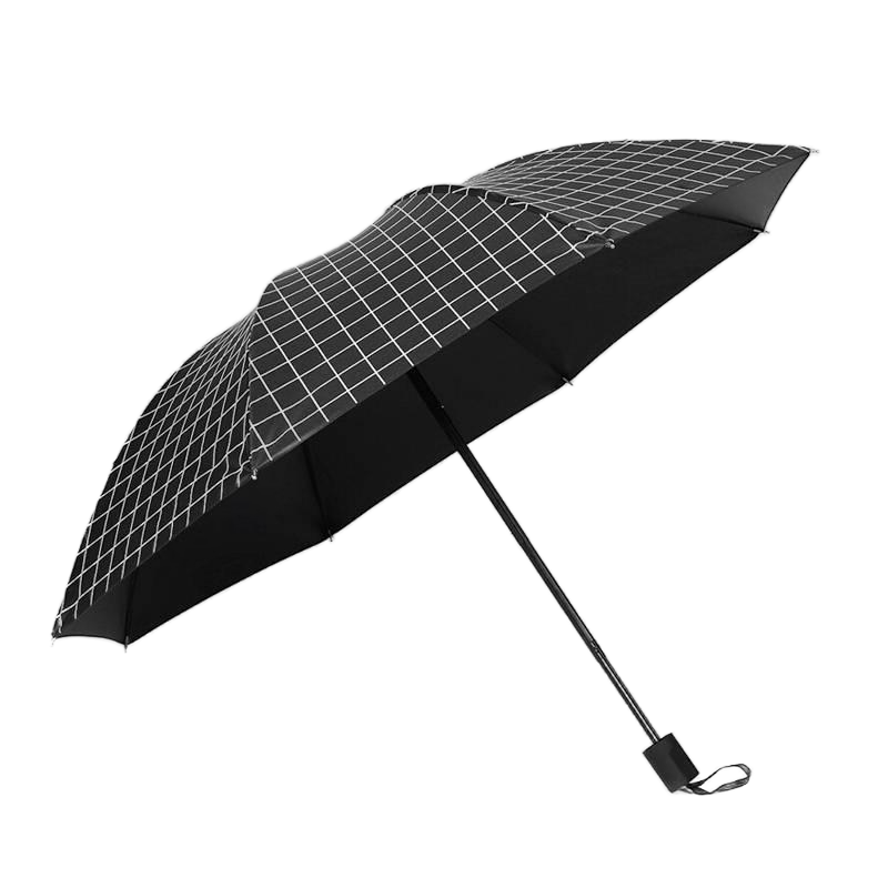 艾逸瑶选 安格斯格子晴雨伞 YS-1829高清大图