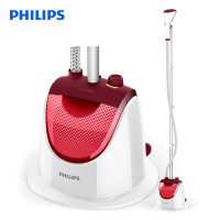 飞利浦(Philips)蒸汽挂烫机GC500家用单杠1500瓦大功率强劲蒸汽 1分钟快速加热 40分钟持久熨烫挂烫机