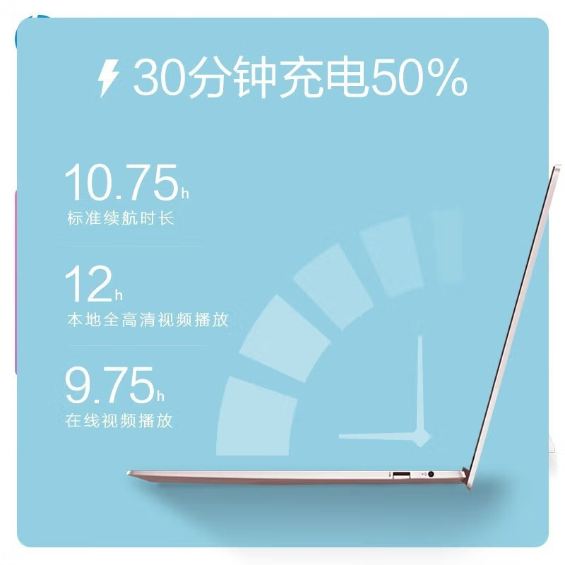 惠普HP 星13Air 家用网课女生时尚学习商务办公轻薄本窄边框笔记本电脑R5-5625U/16G/512G/指纹/2.5K屏/玫瑰金[13-be1103AU]