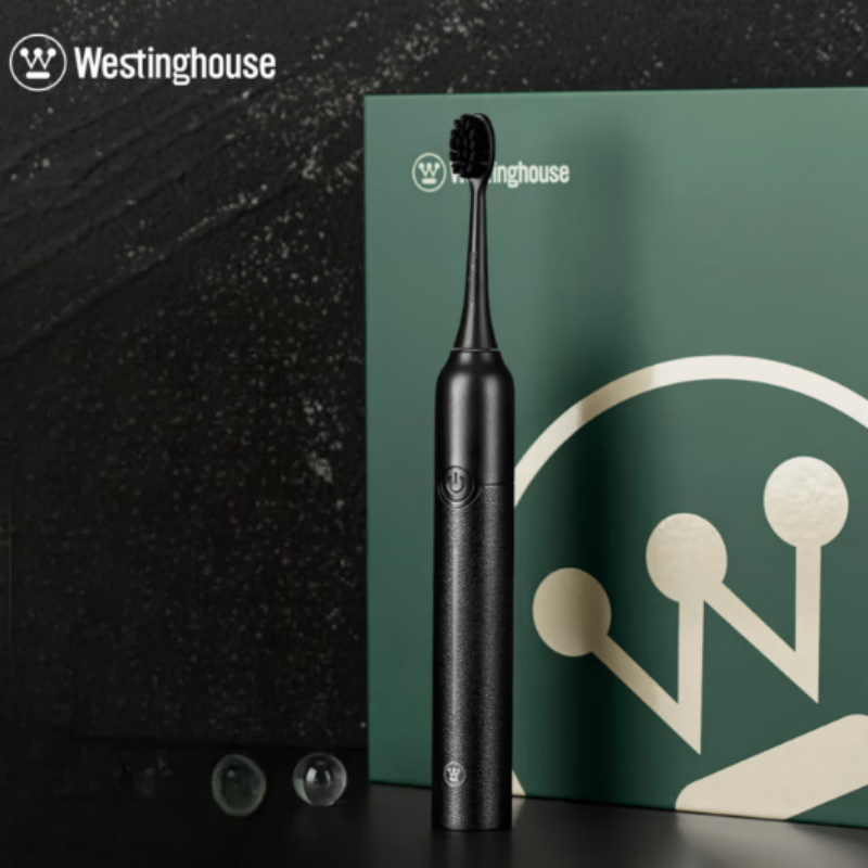 西屋(WESTINGHOUSE)成人声波电动牙刷软毛WT-301K 黑色