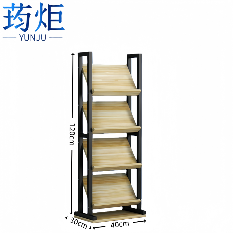 荺炬书架 40*120cm四层个