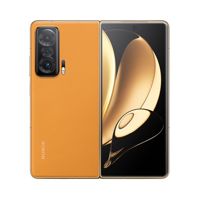 荣耀 Magic V 12GB+256GB 燃橙色 旗舰双屏 7.9英寸超大内屏 超薄折叠机身 全新一代骁龙8移动平台 智慧分屏 多主摄融合计算摄影 5G手机