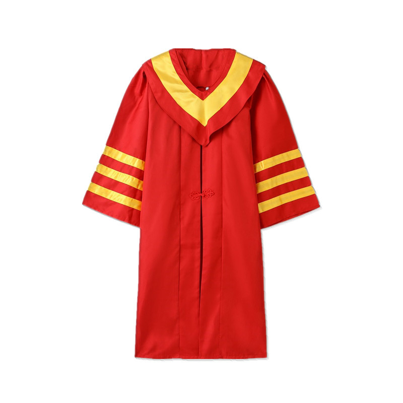 全套高端高校大学毕业典礼服-院长服高清大图