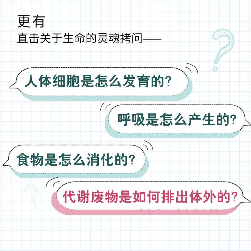 [正版]漫画基础医学 读懂解剖生理学 医学科普入门书籍 生物科普读物全书 医学常识书家庭医生手册书籍了解生命本质揭秘人高清大图