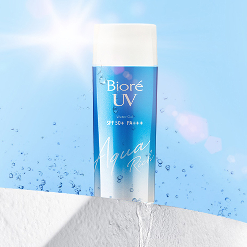 Bioré 碧柔 水感保湿清爽亮彩防晒啫喱 90毫升[到期时间2025-02-17]