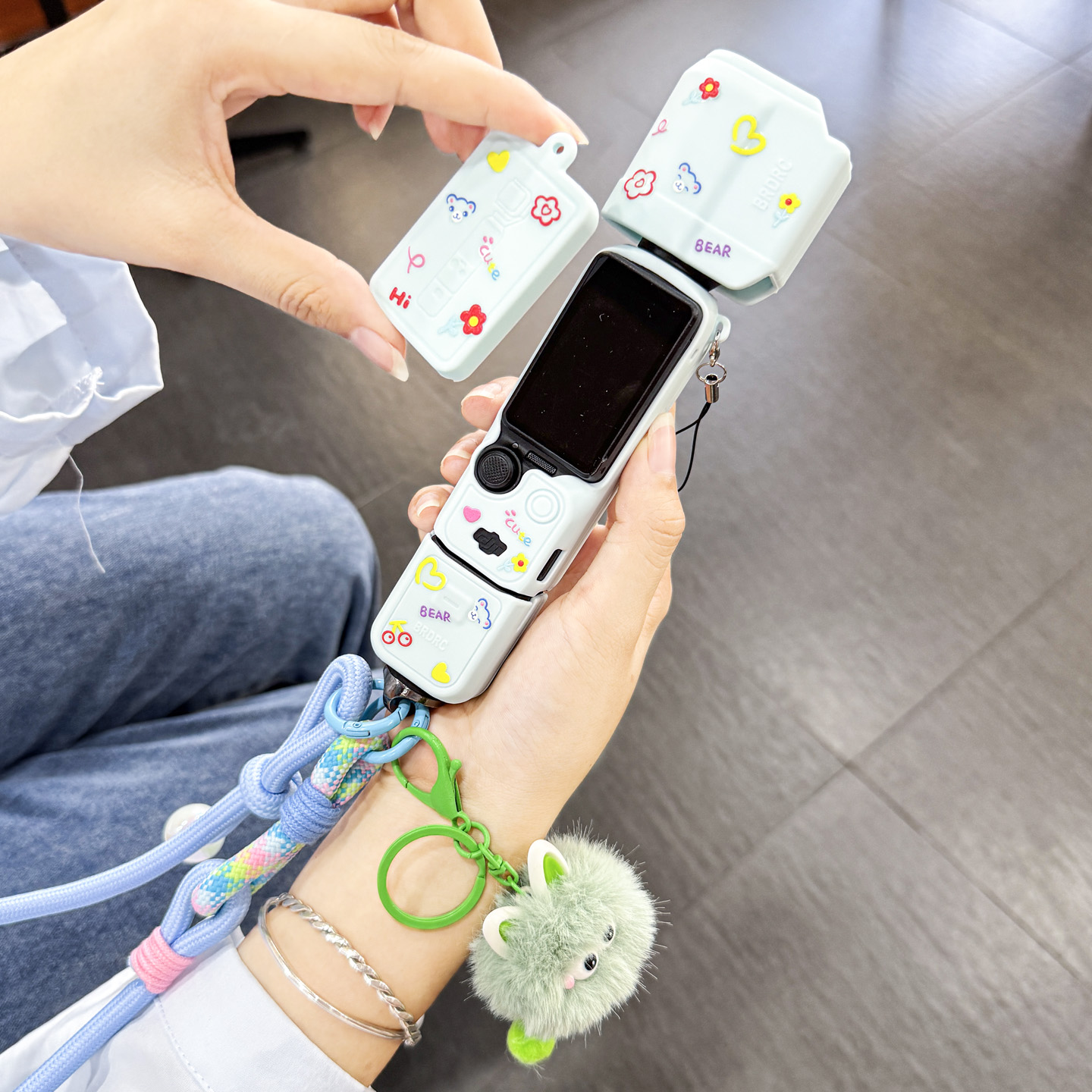 适用大疆OsmoPocket3保护套灵眸口袋云台相机身壳3139B高清大图