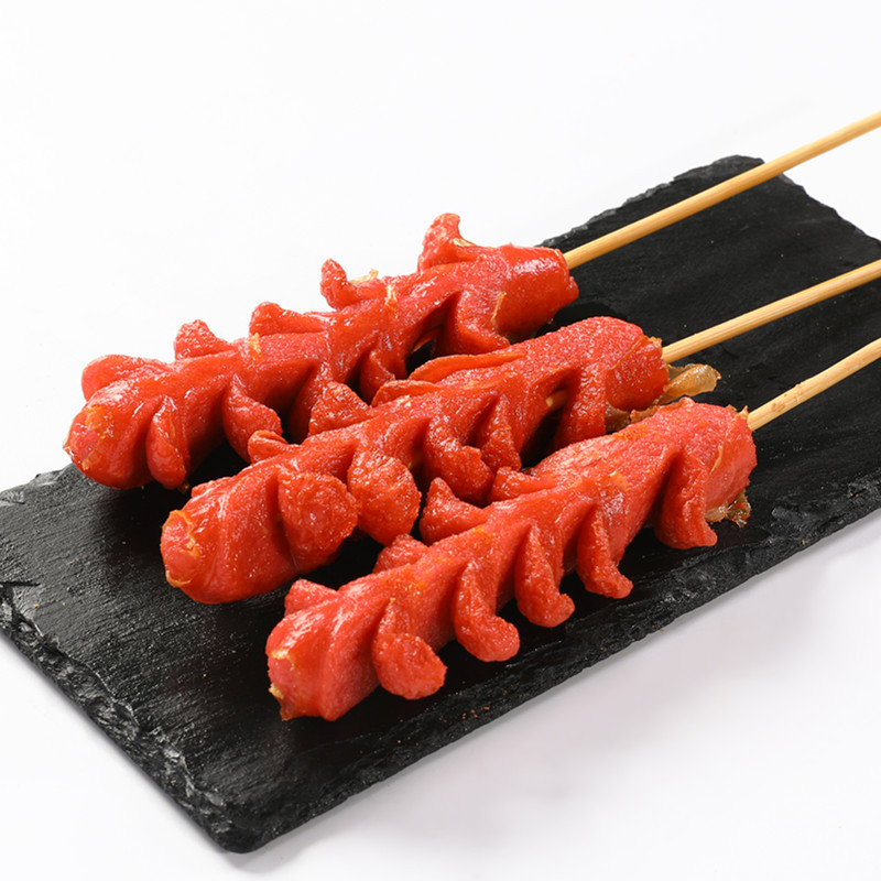 开花热狗15支老长沙大香肠切花热狗串烧烤油炸小串食材麦穗肠烤肠