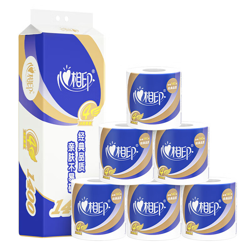 心相印有芯卷纸10卷*1提(140g/卷)BT910