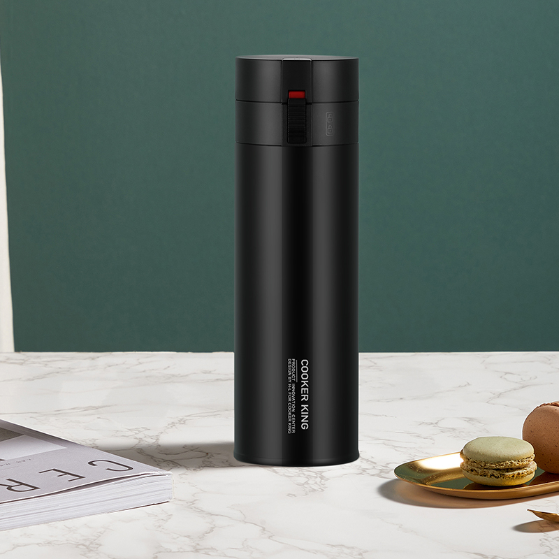 炊大皇保温杯风度超轻保温杯通勤便携泡茶水杯男女通用双色可选350450