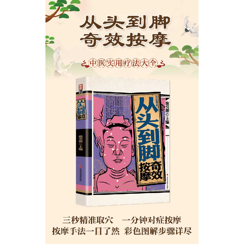 正版新书]从头到脚奇效按摩 图解彩绘版耿引循9787539077178高清大图