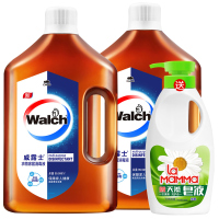 威露士(Walch)衣物家居消毒液 多用途消毒水 3L*2瓶家庭装 送500g倍柔皂液 正品保证