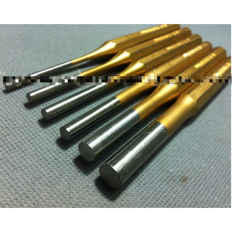 丹斯提尼圆孔冲进口冲子圆柱冲直冲边冲2/2.5/3/3.5/4/5/10mm扁凿 套装 多用凿高清大图