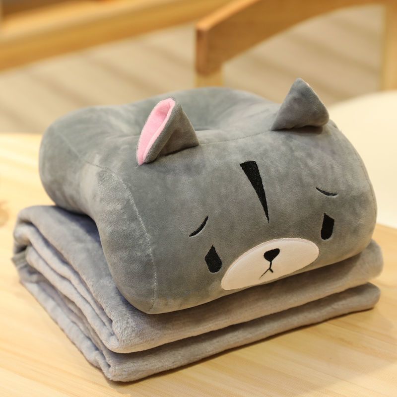 sleepybear卡通可爱午睡枕学生趴趴枕办公室靠枕抱枕儿童小枕头午休趴