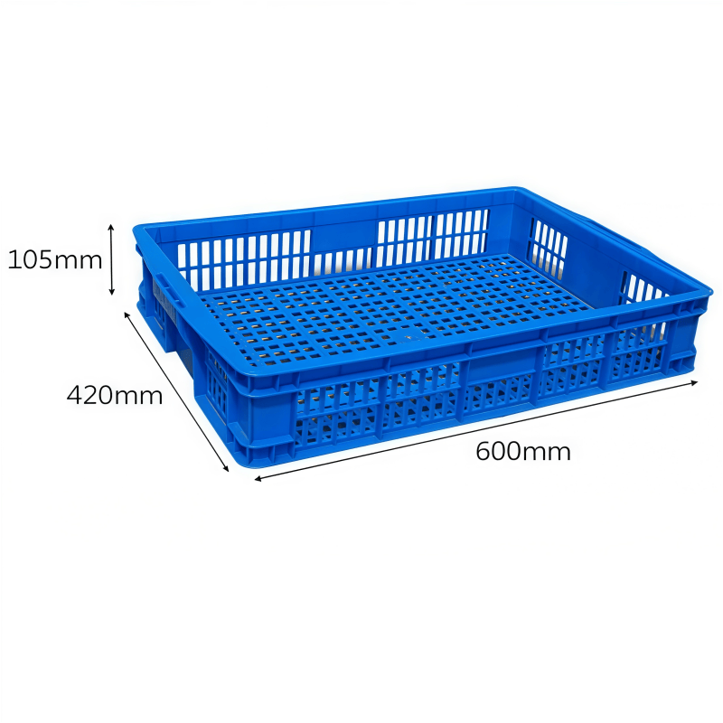 鑫木樽周转筐610*410*115mm个高清大图