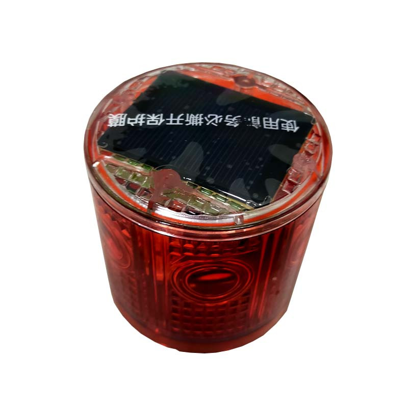 LHDQ 领航电器 LH7904A 太阳能警示灯 0.4W 3.7V 䁔光 IP65 续航满电18天高清大图