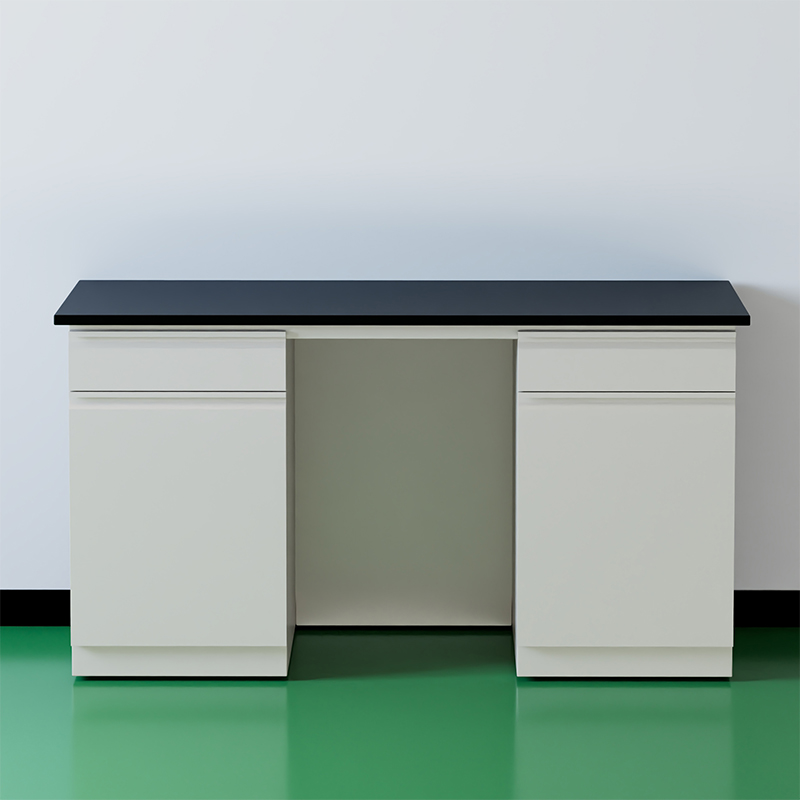 臻远 ZY5052702 实验台实验室 工作台实验桌操作台 全钢暖白1.5米边台高清大图