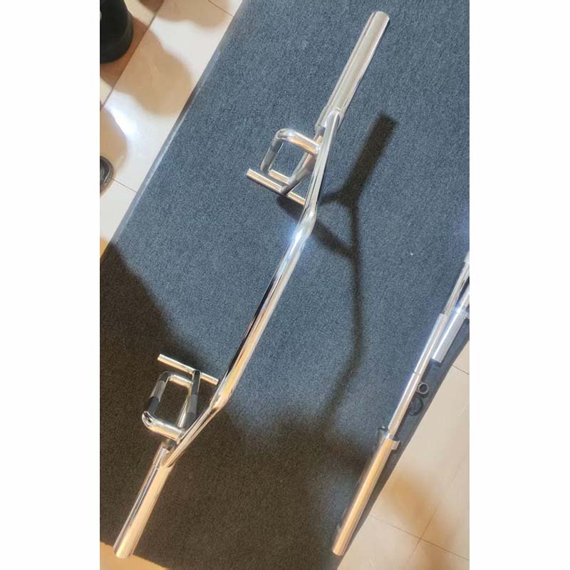 开放式六角杠铃杆1.5米 22KG+卡扣高清大图